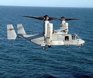 US gives Israeli minister a ride in V-22 Osprey aircraft