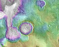 Some Ancient Martian Lakes Came Long After Others