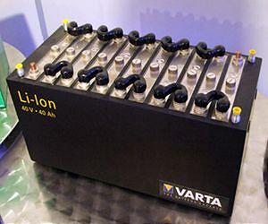 Engineer making rechargeable batteries with layered nanomaterials