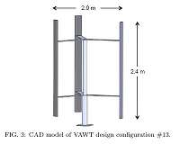 Vertical axis wind turbines can offer cheaper electricity for urban and suburban areas