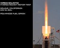 Virgin Galactic Rocket Motor Milestone