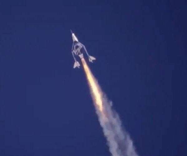 17 years after founding Virgin Galactic, Branson bound for space