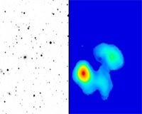 Radio Telescopes Reveal Unseen Galactic Cannibalism