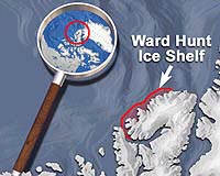 Canada's Arctic ice shelves break apart, drift away