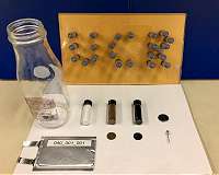 Making batteries from waste glass bottles