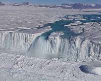 Water is streaming across Antarctica