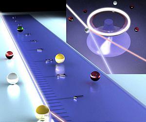 Tiny ring laser accurately detects and counts nanoparticles