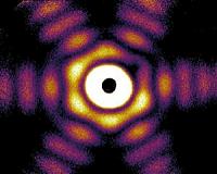 X-ray pulses uncover free nanoparticles for the first time in 3-D