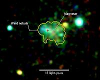 First Wind Nebula Found Around a Magnetar