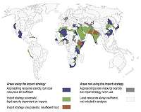 Nearly two billion people depend on imported food