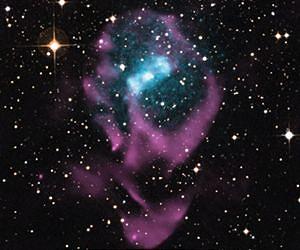 Supernova Blast Provides Clues to Age of Binary Star System