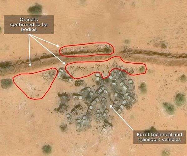 New satellite images suggest mass killings persist in Sudan's El-Fasher