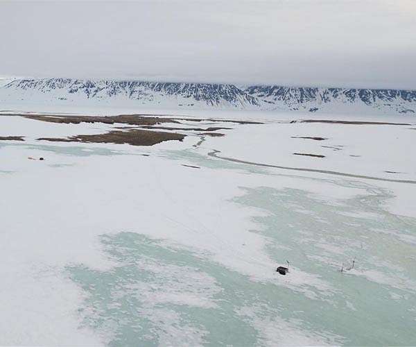 Large volumes of meltwater found within Greenland Ice Sheet during summer