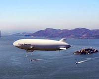 NASA Conducts Airborne Science Aboard Zeppelin Airship