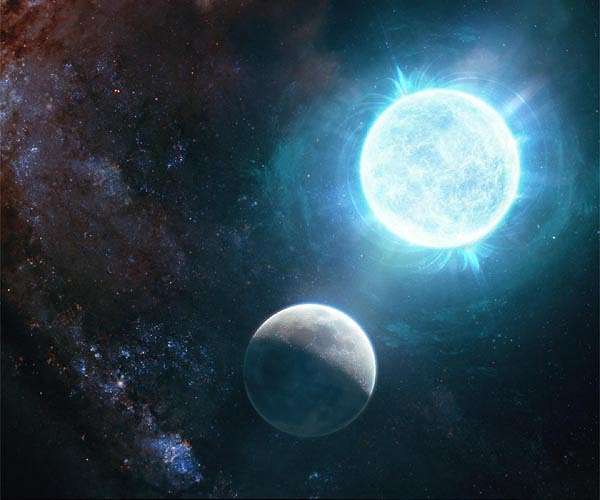 Astronomers see white dwarf switch on and off