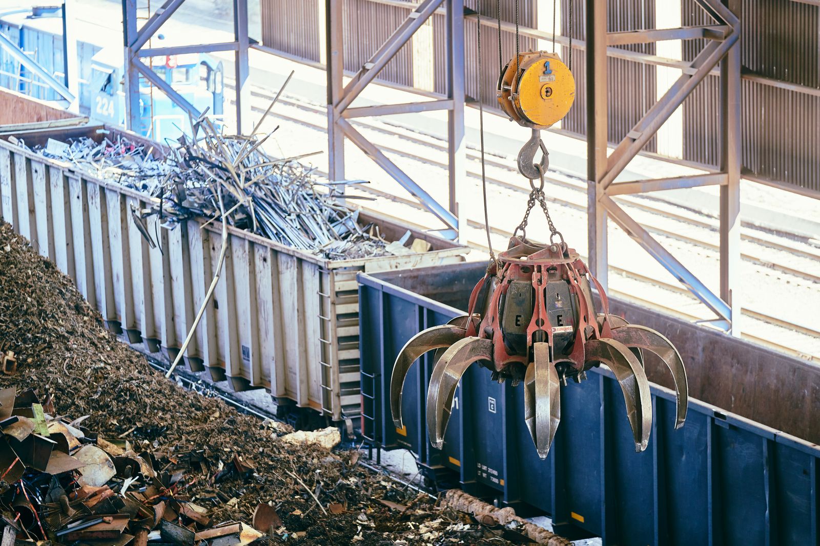 battery recycling facility