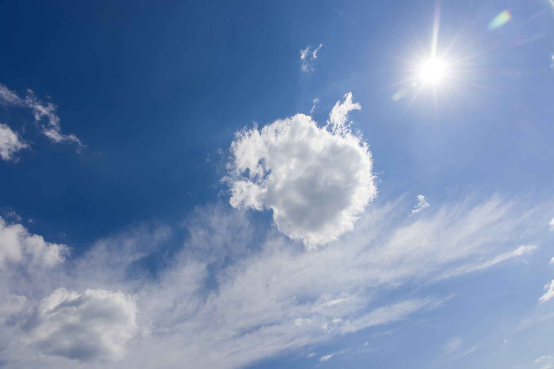 The Sun might look yellow, but seen from space without an atmosphere filtering its light, the Sun is actually white — and the yellow colour we see from Earth is the result of our atmosphere scattering blue light